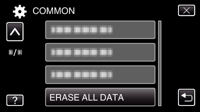 ERASE ALL DATA